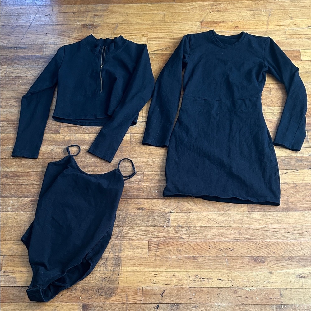 Manners London Essentials! Bundle of THREE Pieces Size LARGE / BLACK